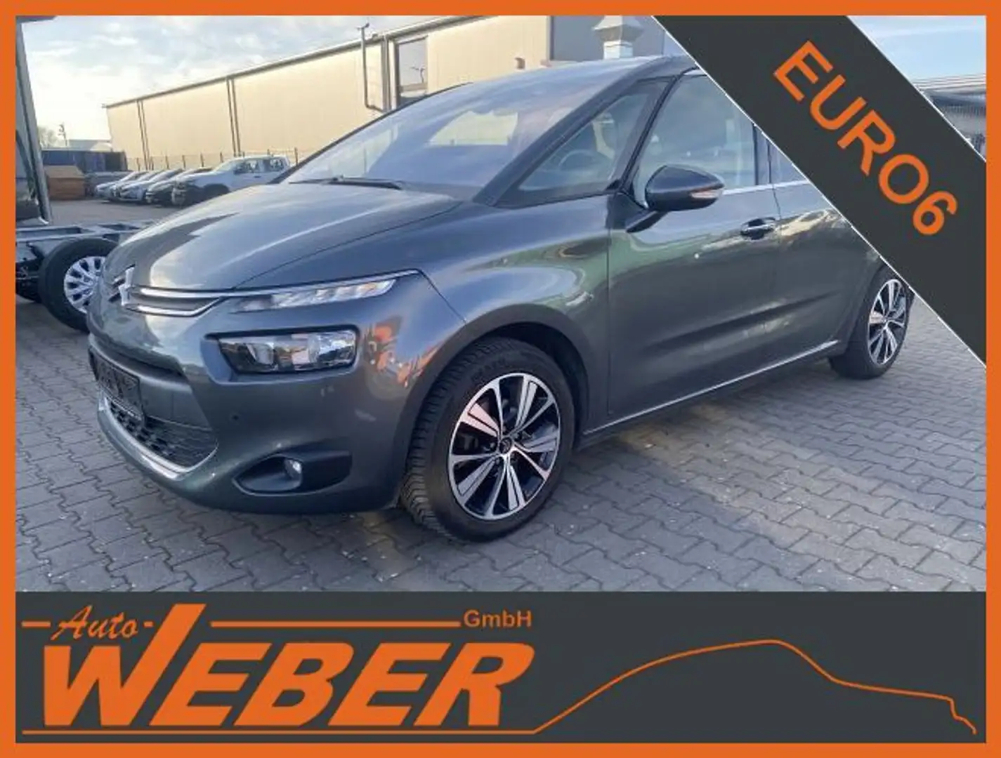 Citroen C4 Picasso 1.2 e-THP Selection 17" Nav Teilleder Grau - 1