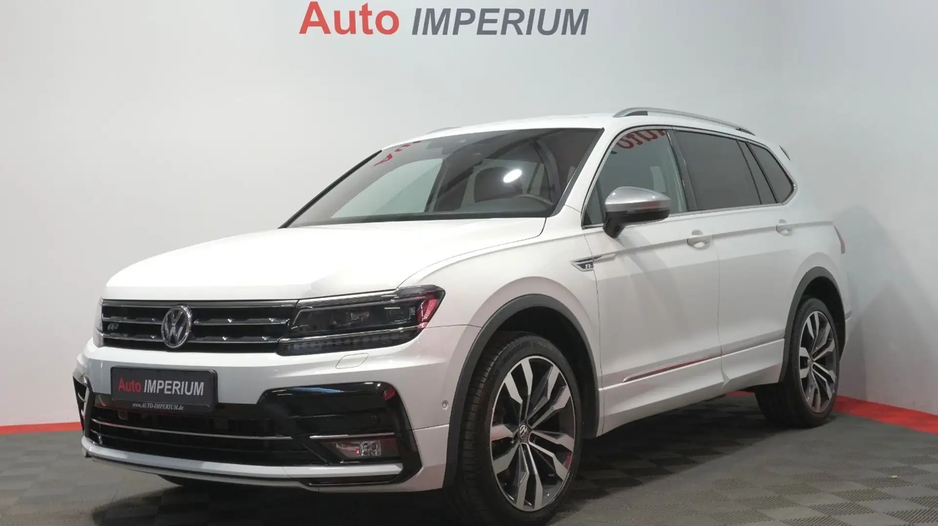 Volkswagen Tiguan Allspace 2.0 TDI R-Line 4Motion*AHK*ACC* Weiß - 1