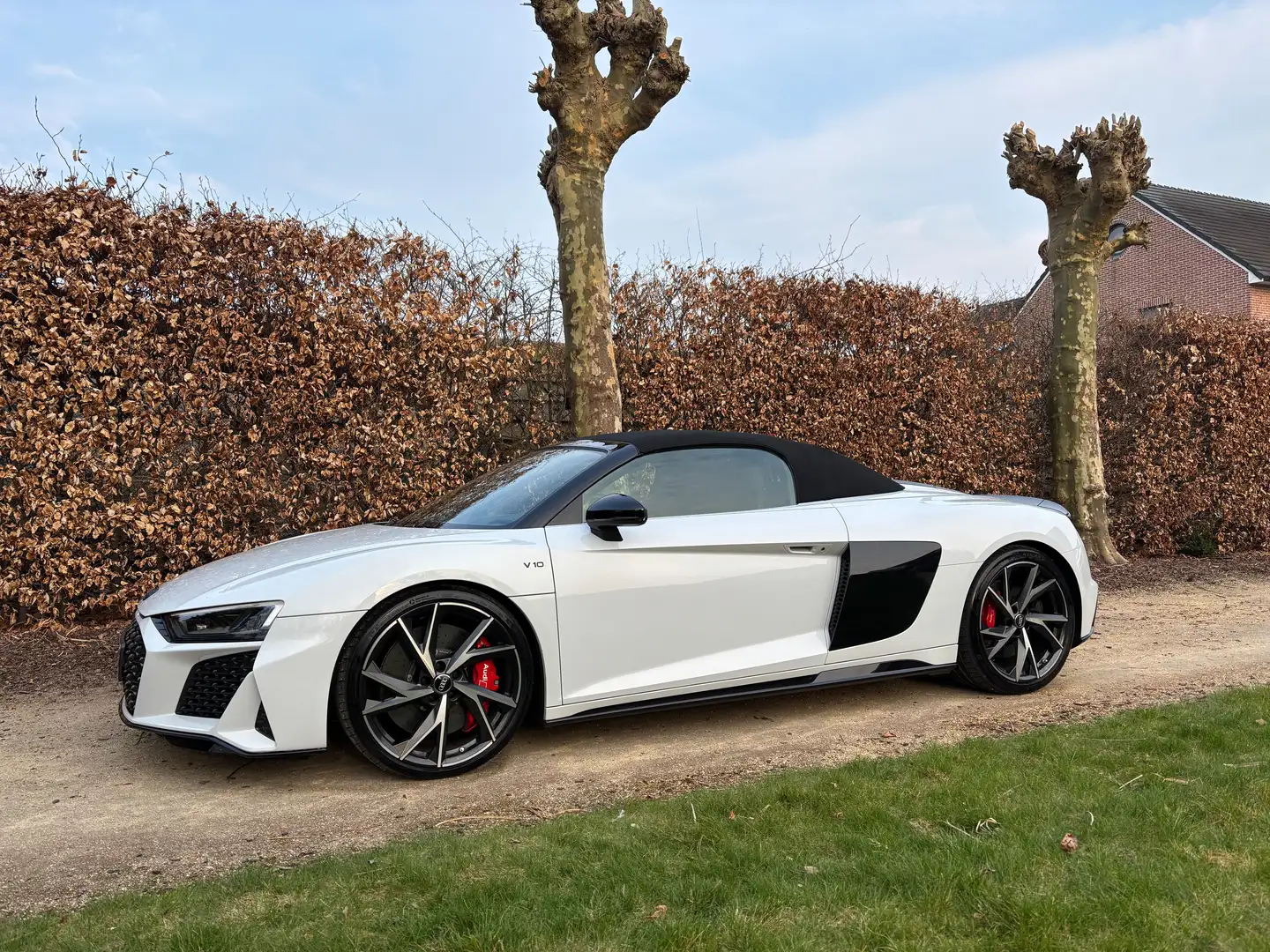 Audi R8 R8 Spyder V10 performance 5.2 FSI quattro S tronic Blanc - 2