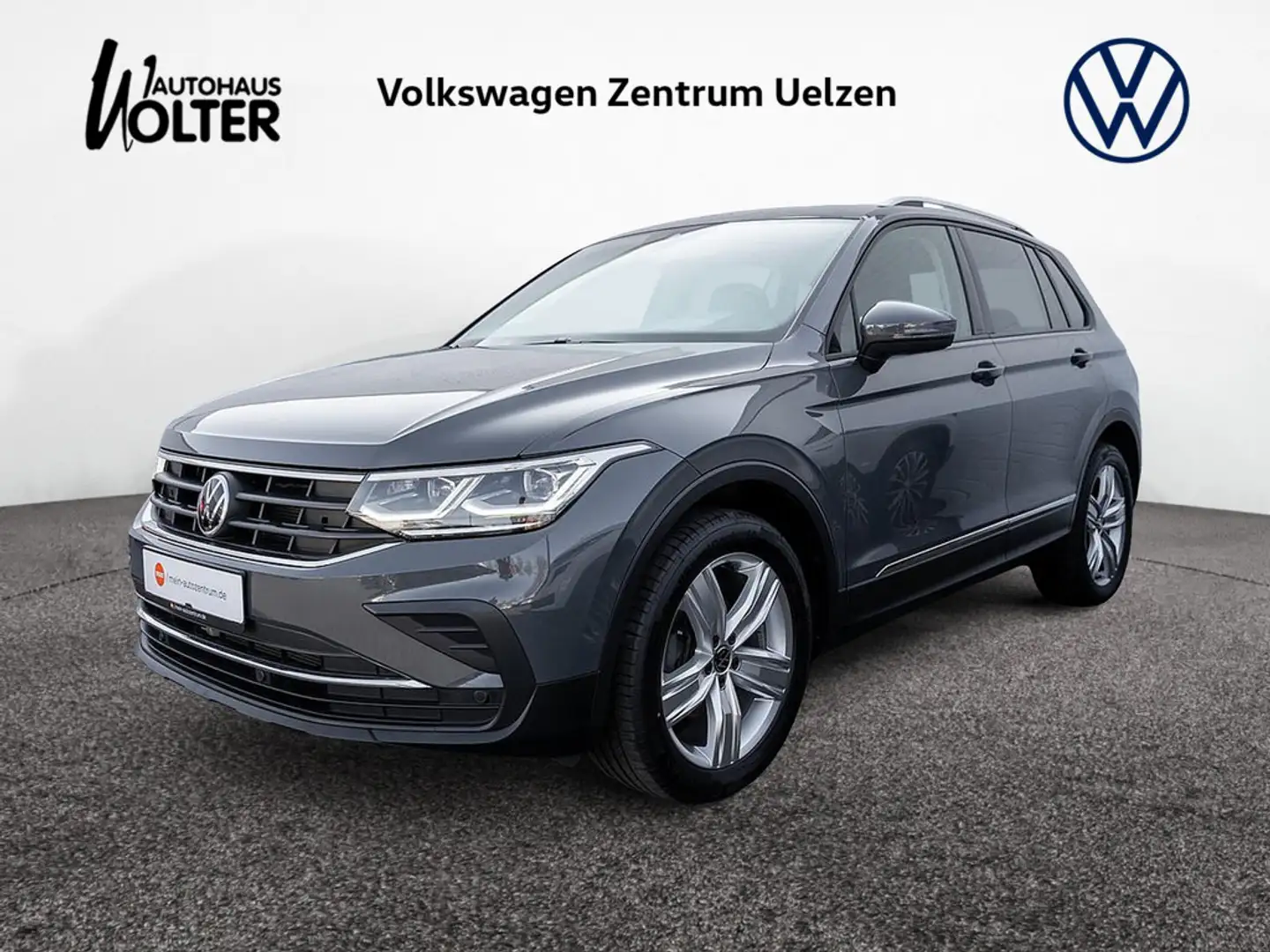 Volkswagen Tiguan 2.0 TDI Life 4M DSG AHK NAVI MATRIX KA Grau - 1