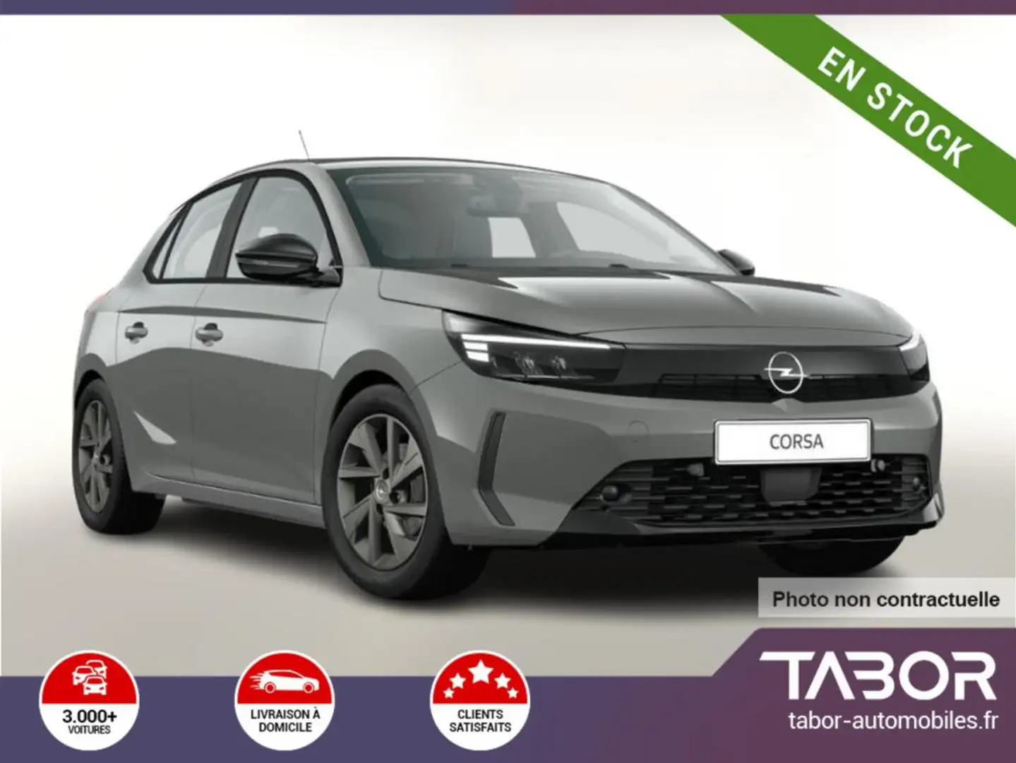 Opel Corsa 1.2 100 16p PDC régulateur Gris - 1