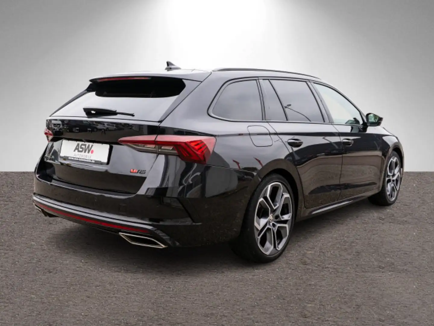 Skoda Octavia RS Combi 2.0 TDI DSG LED Navi HUD Stdhzg Schwarz - 2