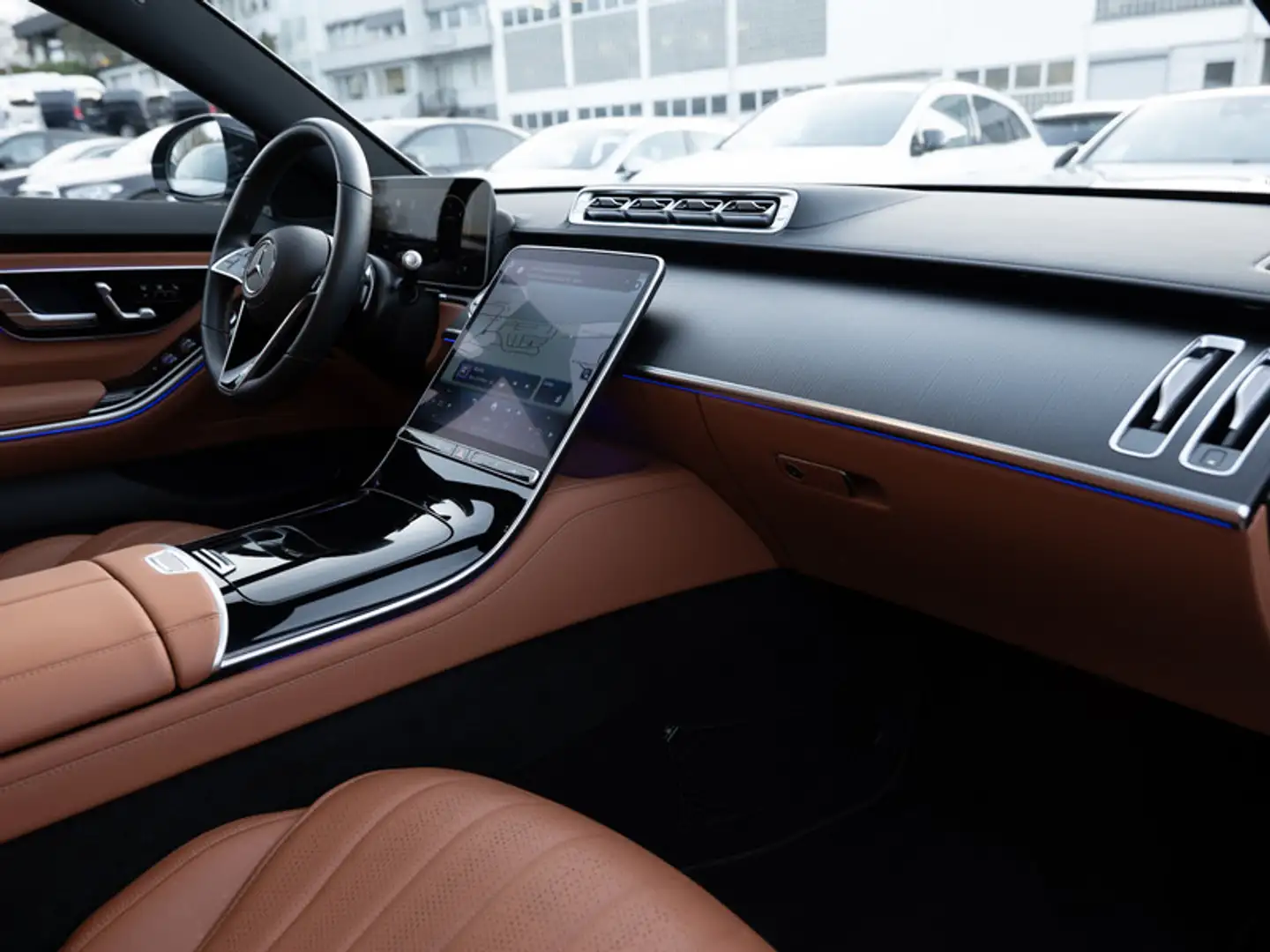 Mercedes-Benz S 350 d 4M MLB/Cam/Pano/Leder/Memo/Distr/19'' Noir - 2