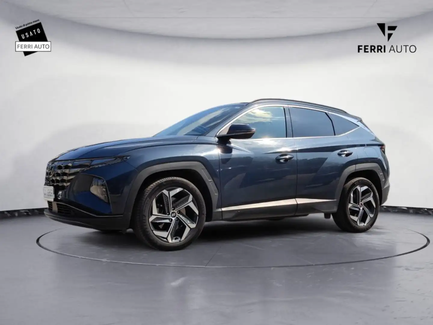 Hyundai TUCSON 1.6 HEV aut.Exellence Blauw - 2