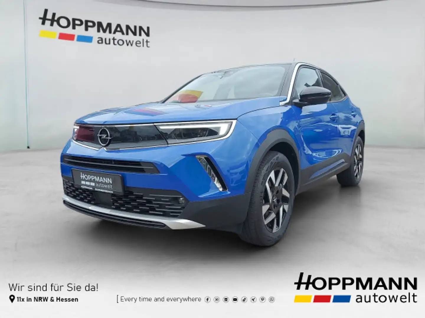 Opel Mokka-E Elegance*SITZHZG*LENKRADSHZ*PDC*KAMERA*C Bleu - 1