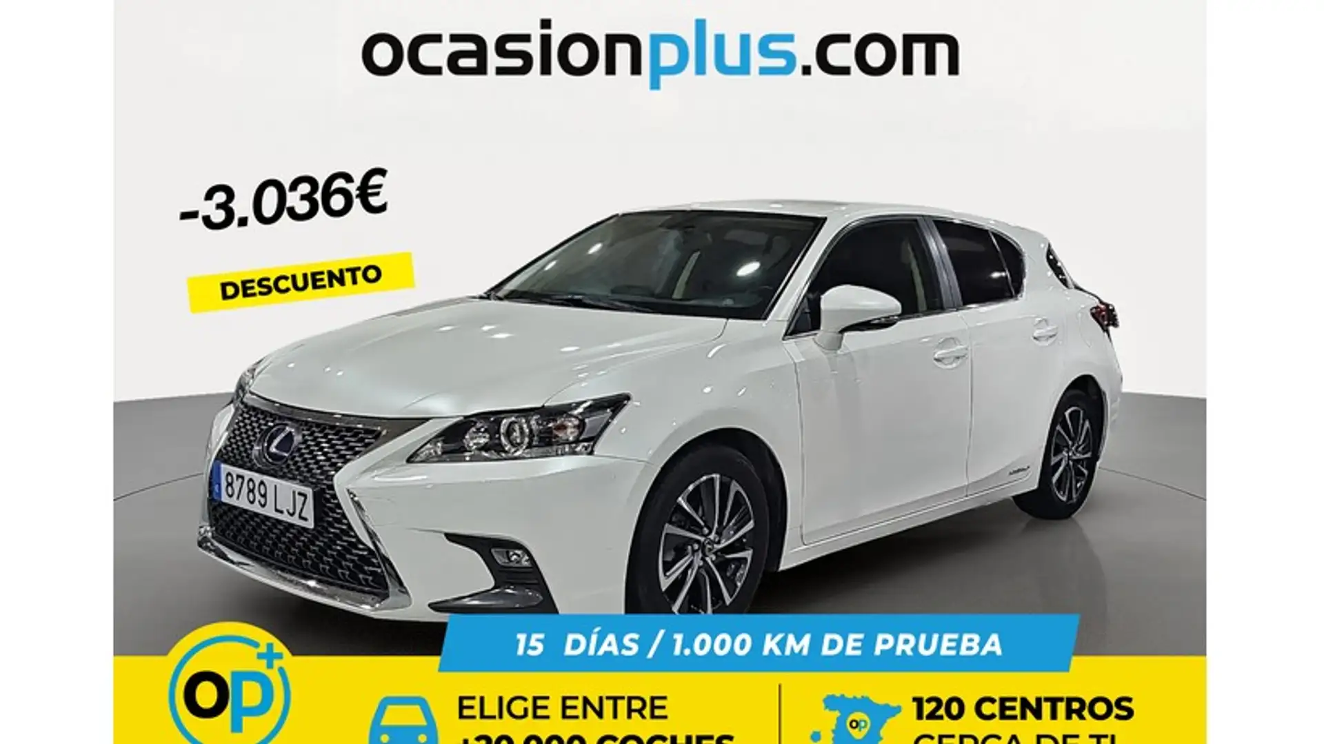 Lexus CT 200h Sport Edition Blanco - 1