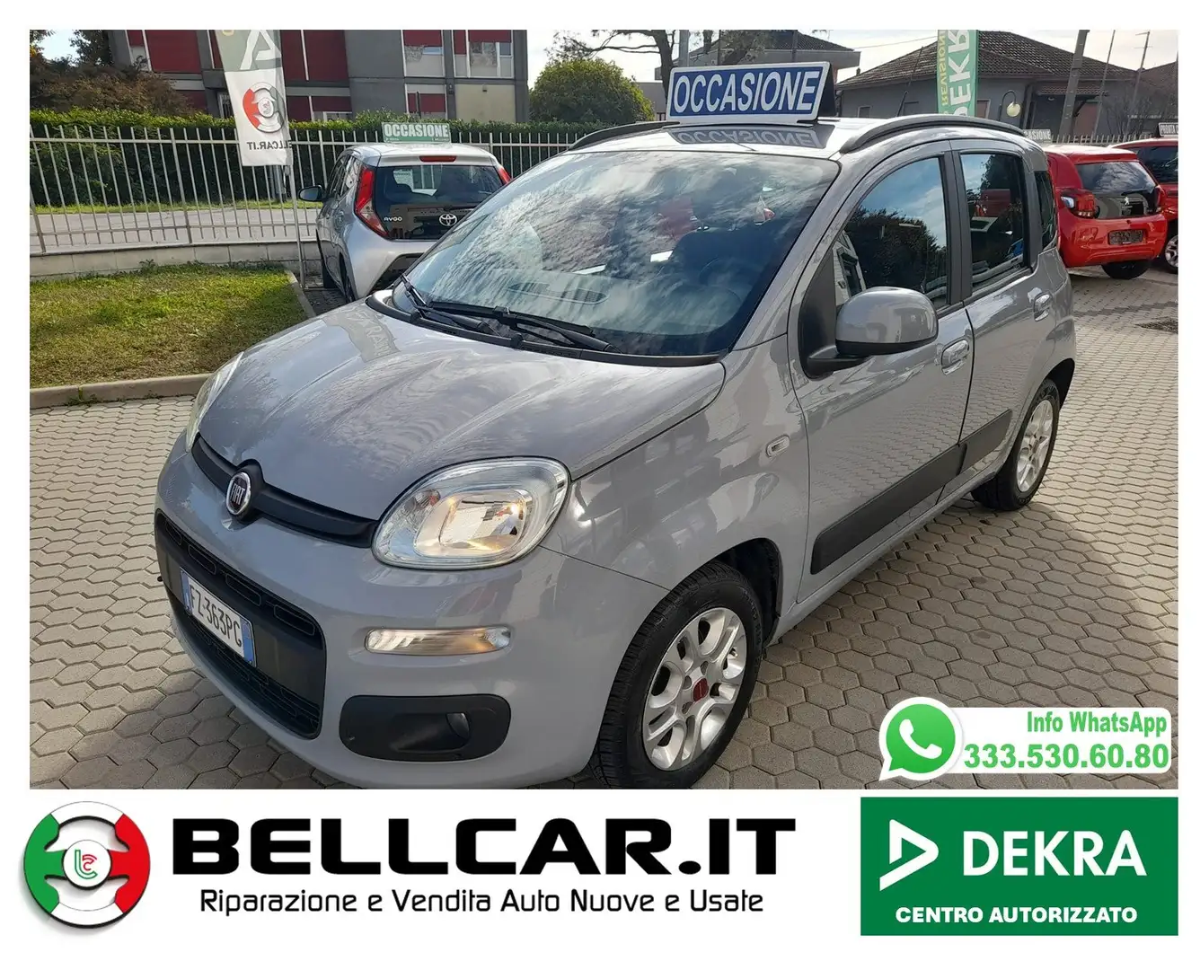 Fiat Panda Panda III 2016 1.2 Lounge s Grigio - 1