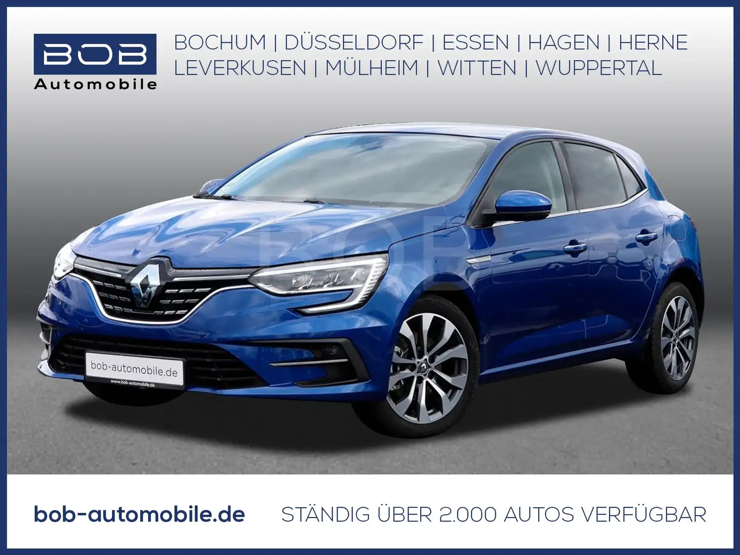 Renault Megane 5Türer Techno E-Tech Plug-In 160 WinterP Niebieski - 1