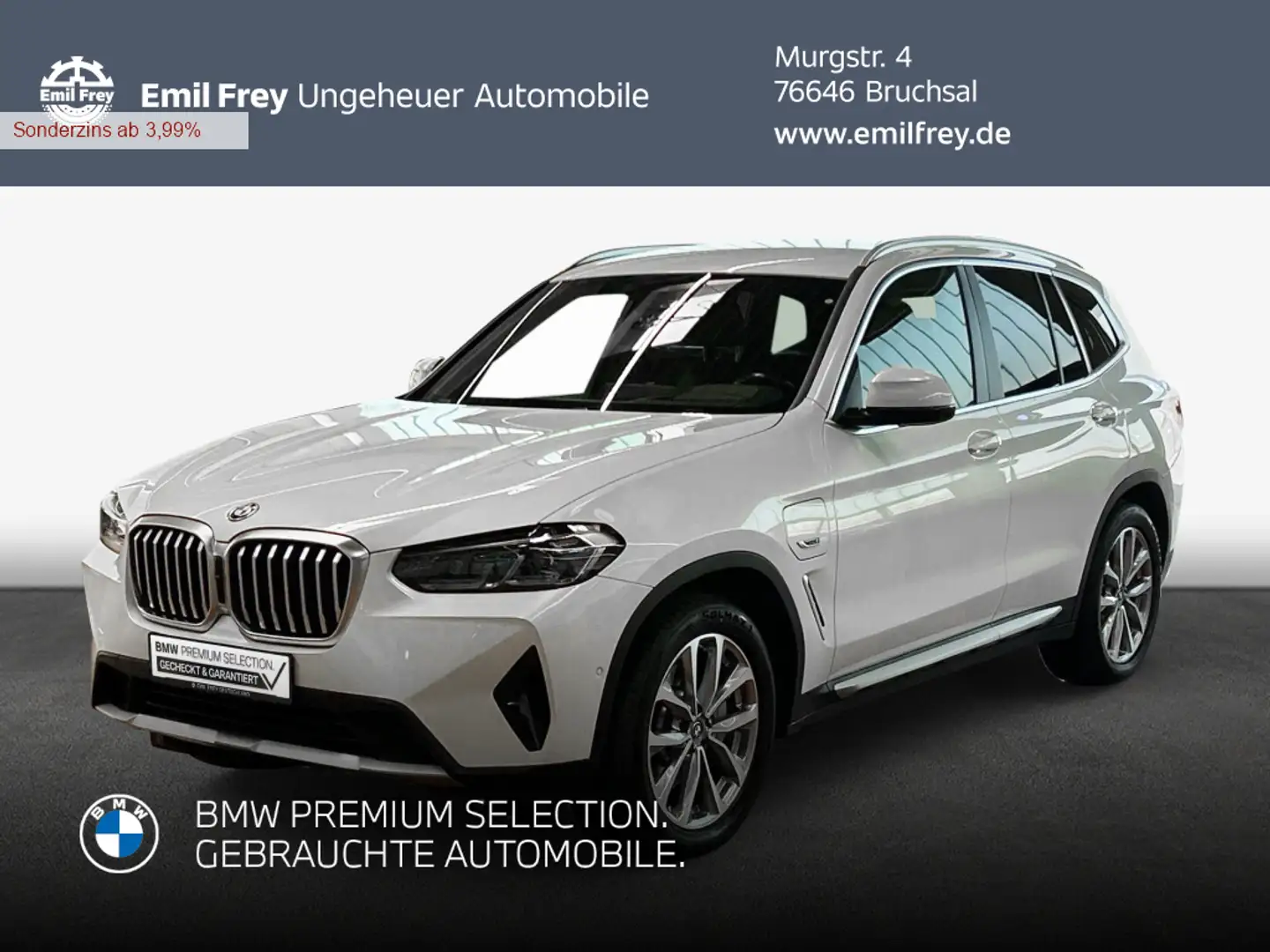 BMW X3 xDrive30e Aut. Weiß - 1