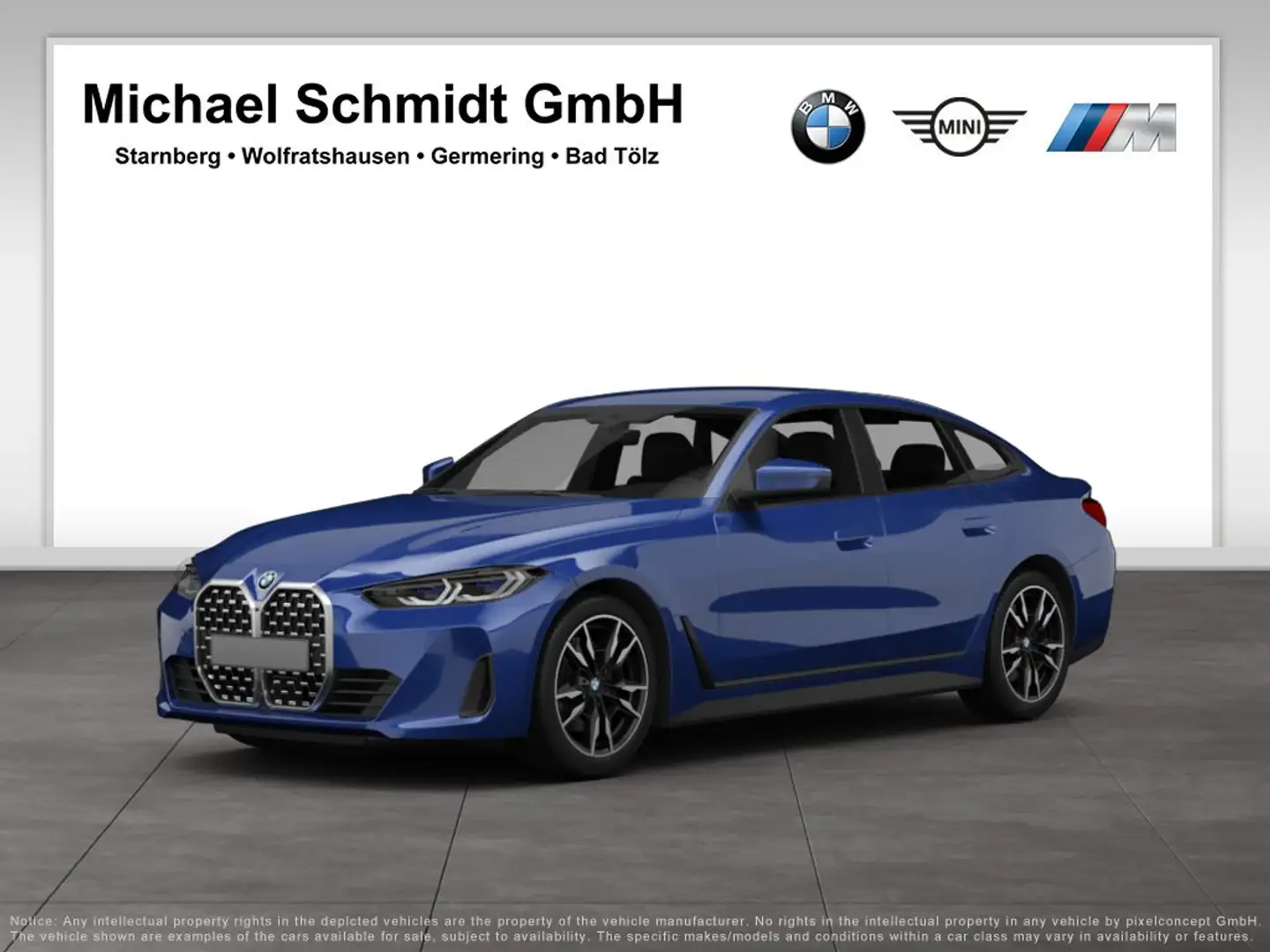 BMW 430 d xDrive Gran Coupé 602€ netto/mtl.*M Sportpaket*L Blau - 1