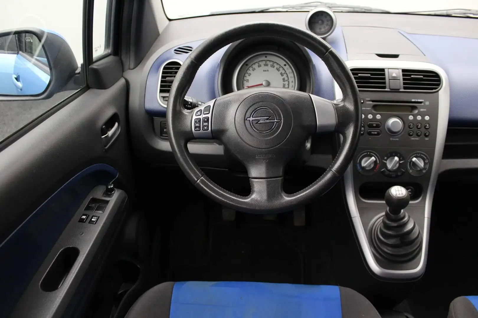 Opel Agila 1.2 Enjoy 2008 | Airco | Stuurwiel Bediening | Ele Синій - 2