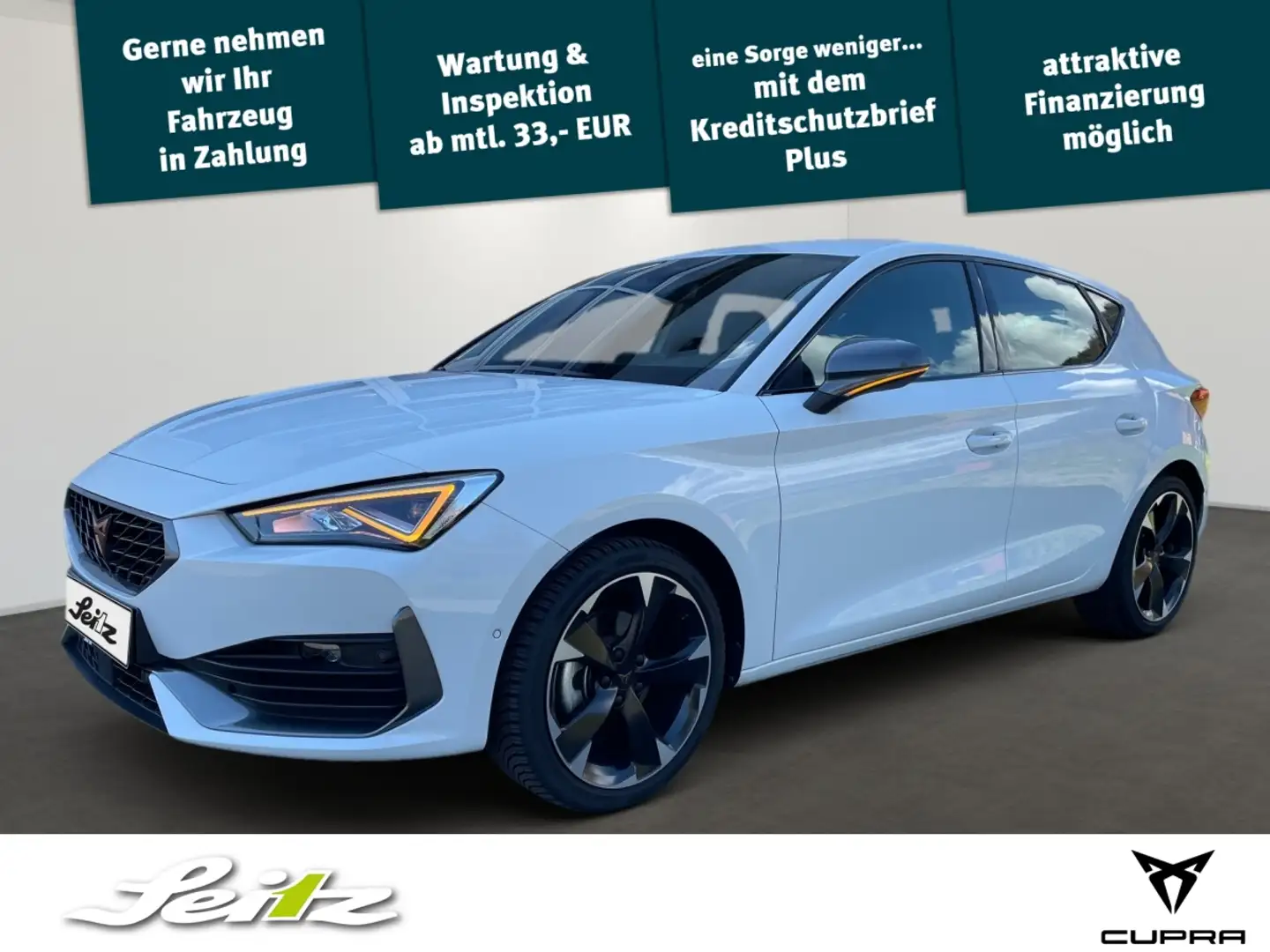 CUPRA Leon 1.5 eTSI *LED*KAMERA*NAVI* bijela - 1
