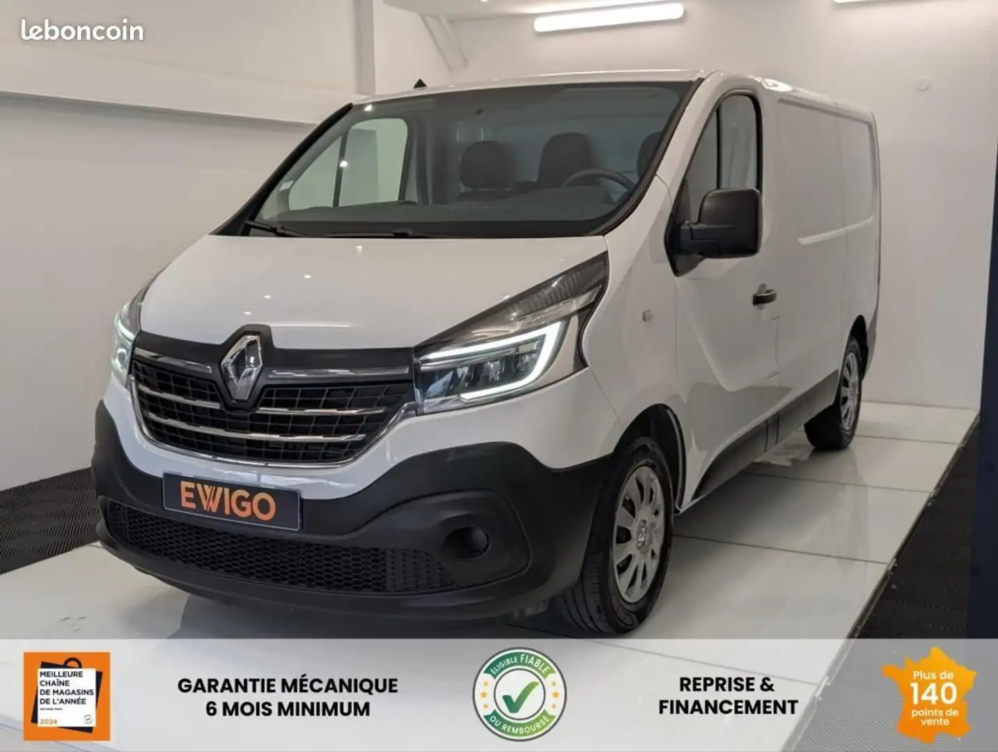 Renault Trafic VU 2.0 DCI 120ch L1H1 CONFORT 15990 TTC Білий - 1