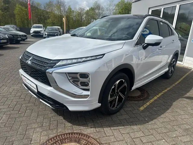 Mitsubishi Eclipse Cross Top Hybrid 4WD Panoramadach, Leder