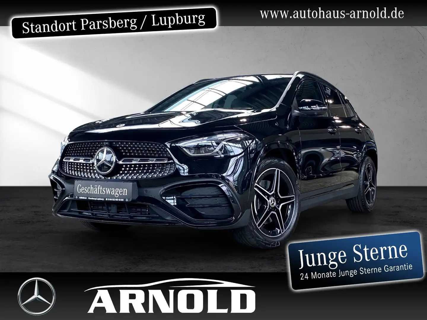 Mercedes-Benz GLA 200 GLA 200 AMG L. Night Distr el-Klappe 360° MULTIB Schwarz - 1