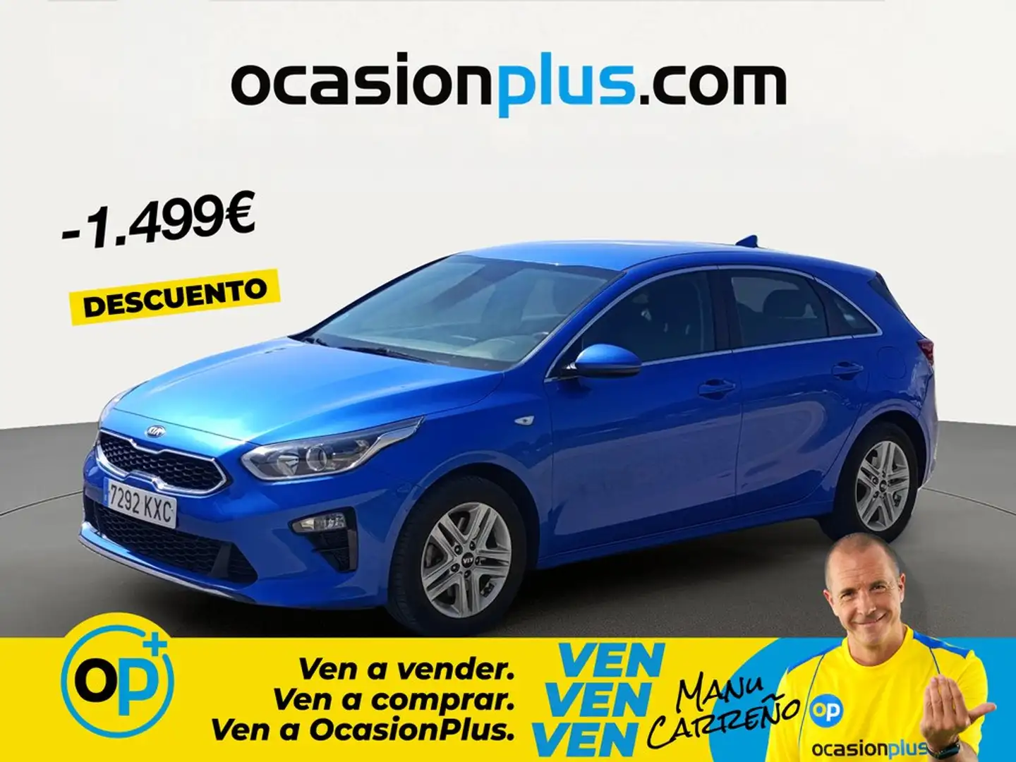 Kia Ceed / cee'd 1.4 CVVT Drive Azul - 1