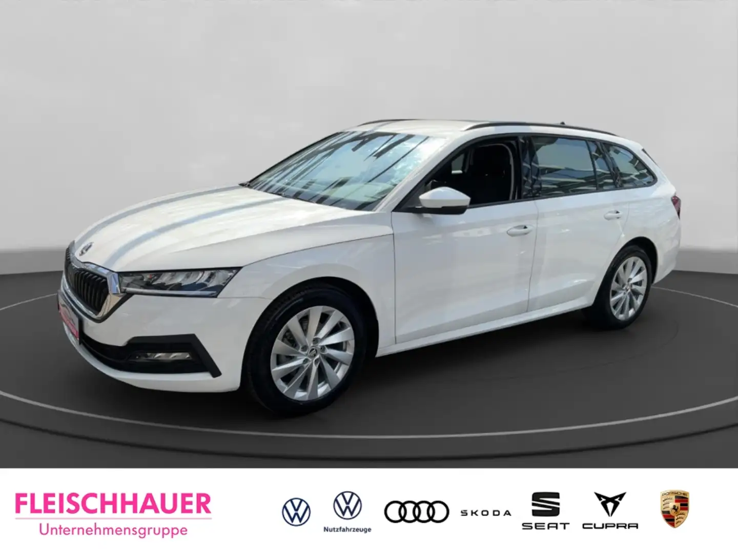 Skoda Octavia Combi 1.0 TSI DSG e-TEC Navi Digitales Cockpit LED Blanc - 1