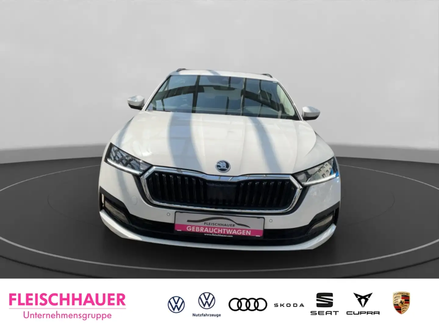 Skoda Octavia Combi 1.0 TSI DSG e-TEC Navi Digitales Cockpit LED Blanc - 2