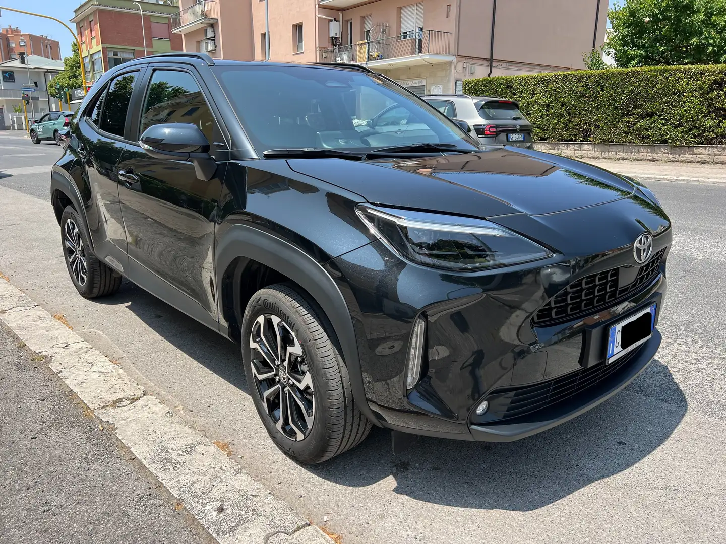 Toyota Yaris Cross 1.5h Trend fwd 130cv e-cvt telecamera perfetta Nero - 2