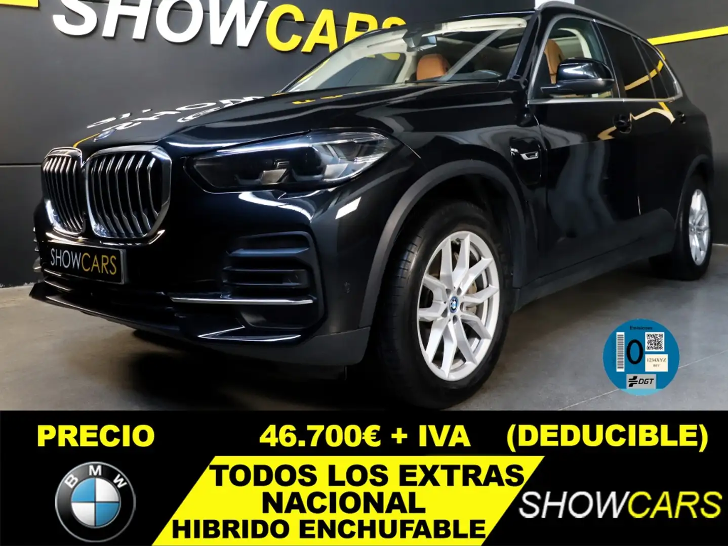 BMW X5 xDrive 45e Noir - 1