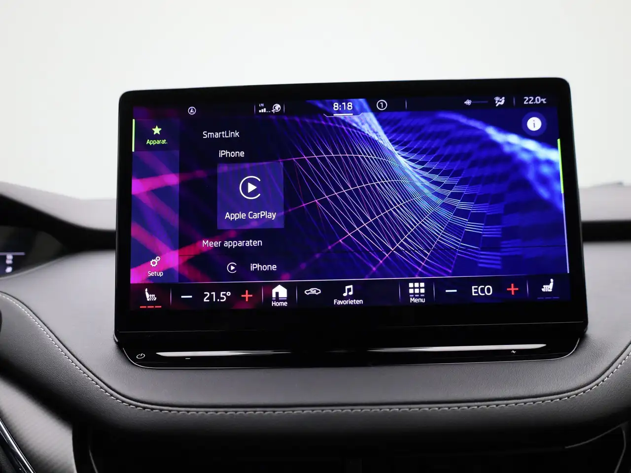 Skoda Enyaq iV 80 Sportline ZETEL- EN STUURWIELVERWARMING CA, миниатюра 29