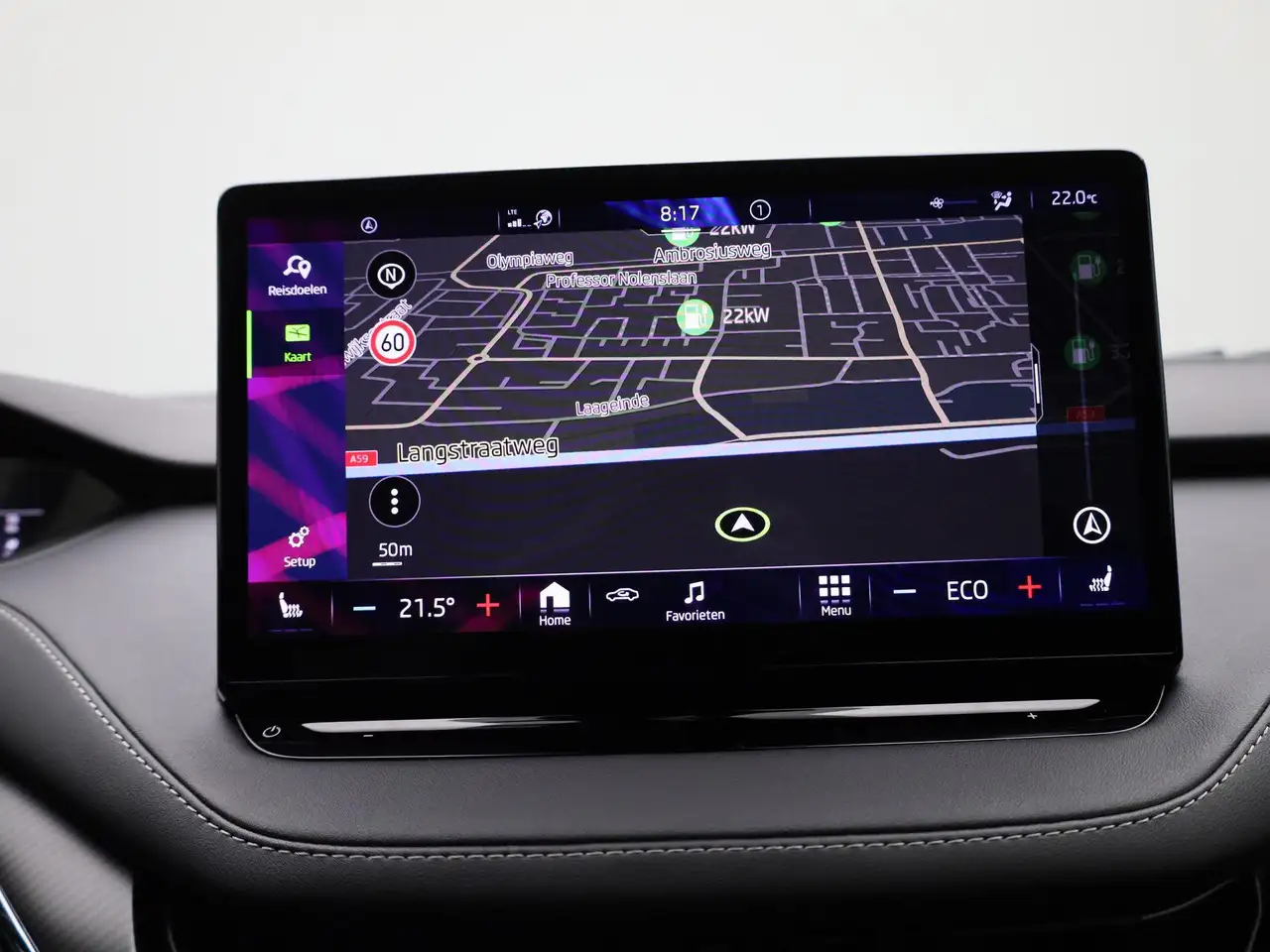 Skoda Enyaq iV 80 Sportline ZETEL- EN STUURWIELVERWARMING CA, миниатюра 16