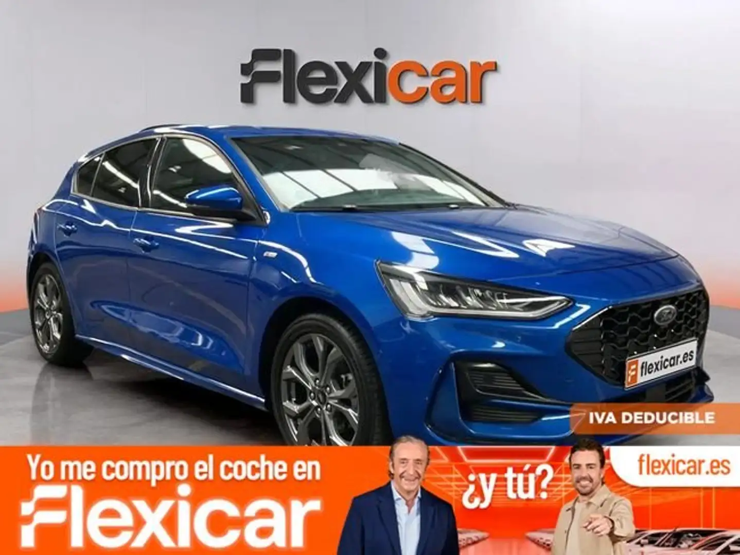 Ford Focus 1.0 Ecoboost ST-Line 125 Azul - 1