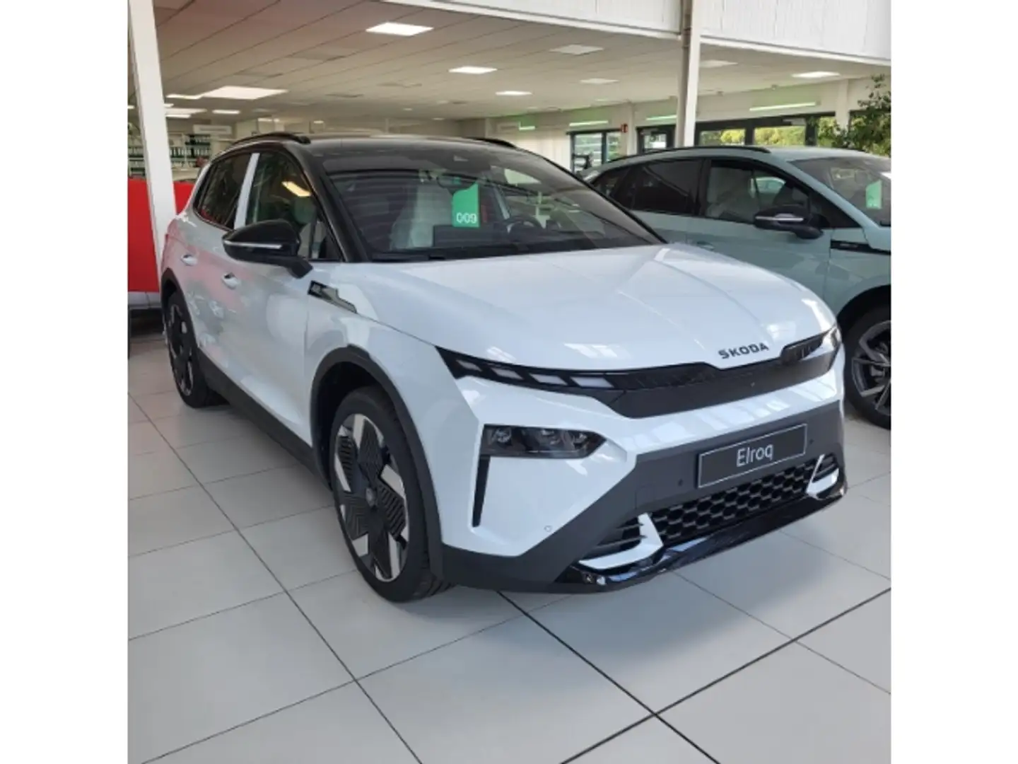 Skoda Elroq 85 First Edition 82 kWh Batterie Elektromotor 210 Blanc - 2