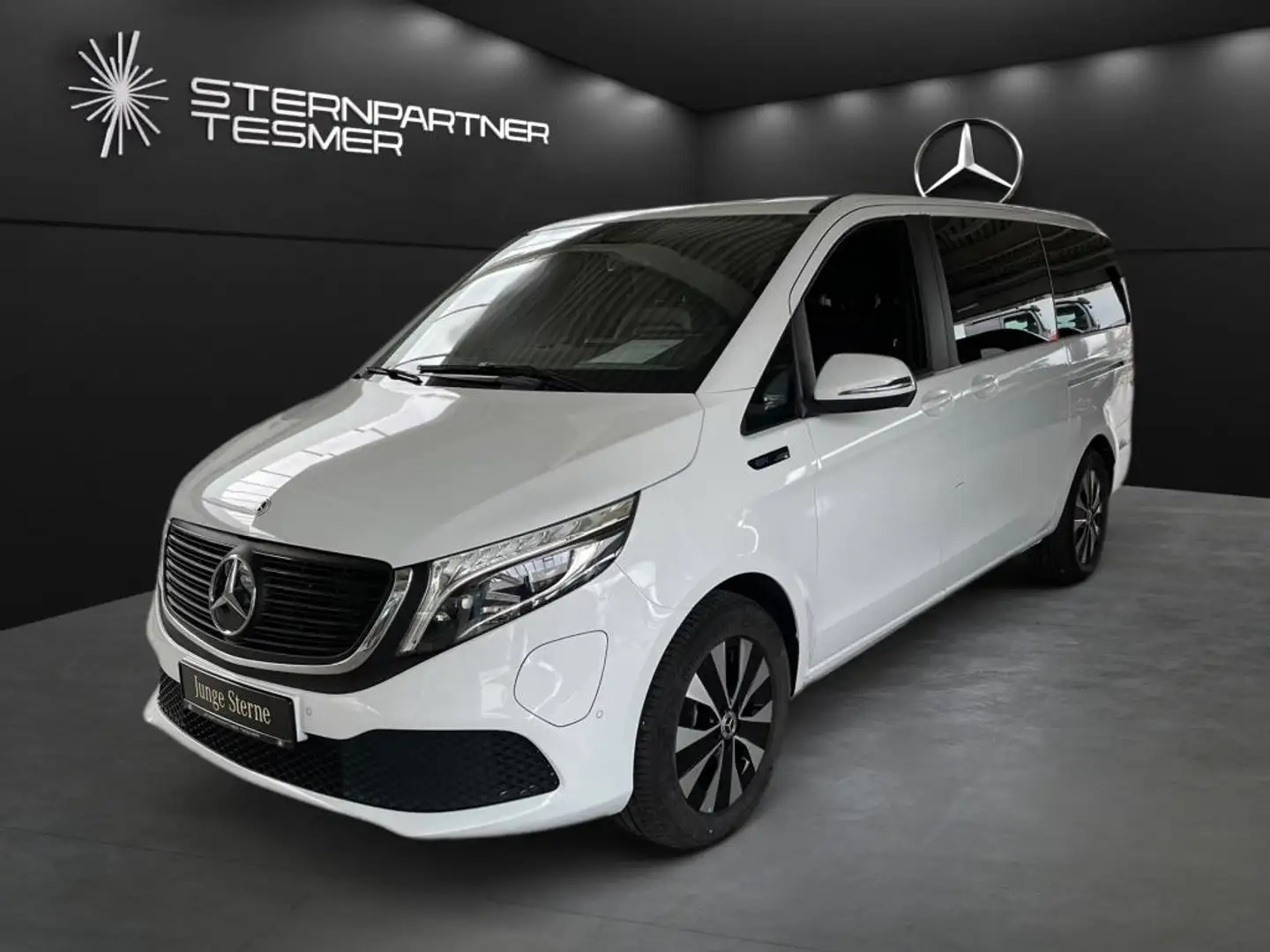 Mercedes-Benz EQV 300 Avantgarde Lang +KAMERA+AIRMATIC+NAVI Blanc - 1