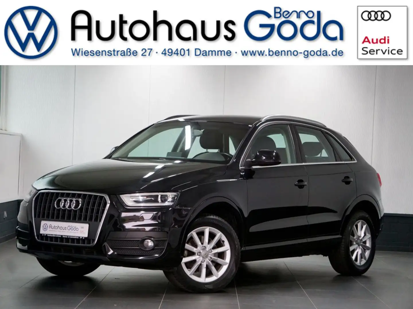 Audi Q3 2.0 TDI 103kW 6-Gang NUR FÜR GEWERBE Bluetooth Schwarz - 1