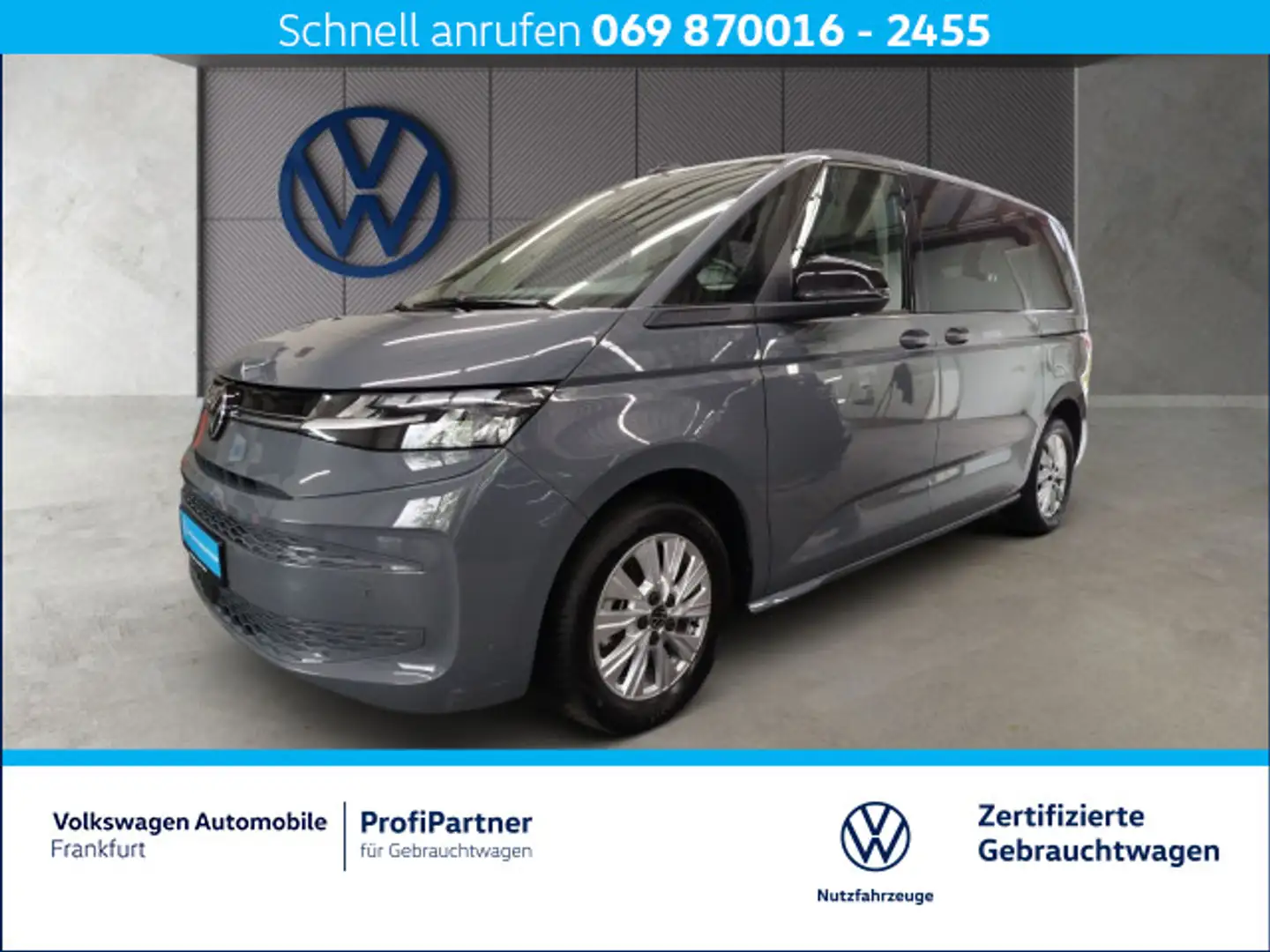 Volkswagen T7 Multivan T7 Multivan 1.4 TSI DSG eHybrid Life Navi LED DA Grijs - 1