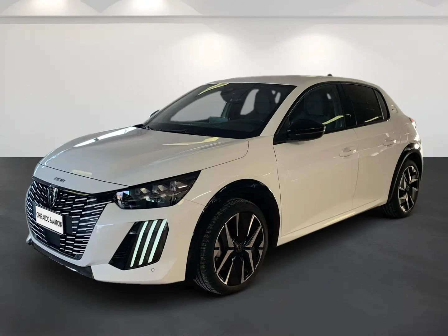Peugeot 208 II 2023 1.2 hybrid GT 110cv e-dcs 6 Weiß - 1