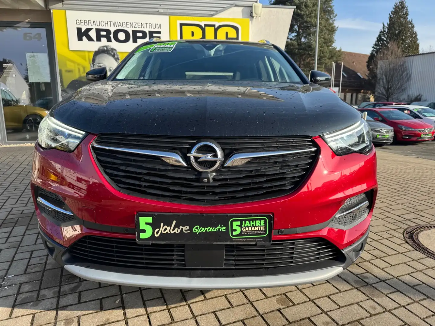Opel Grandland 1.6 Turbo Hybrid **360°SpurW PDC** Rot - 2
