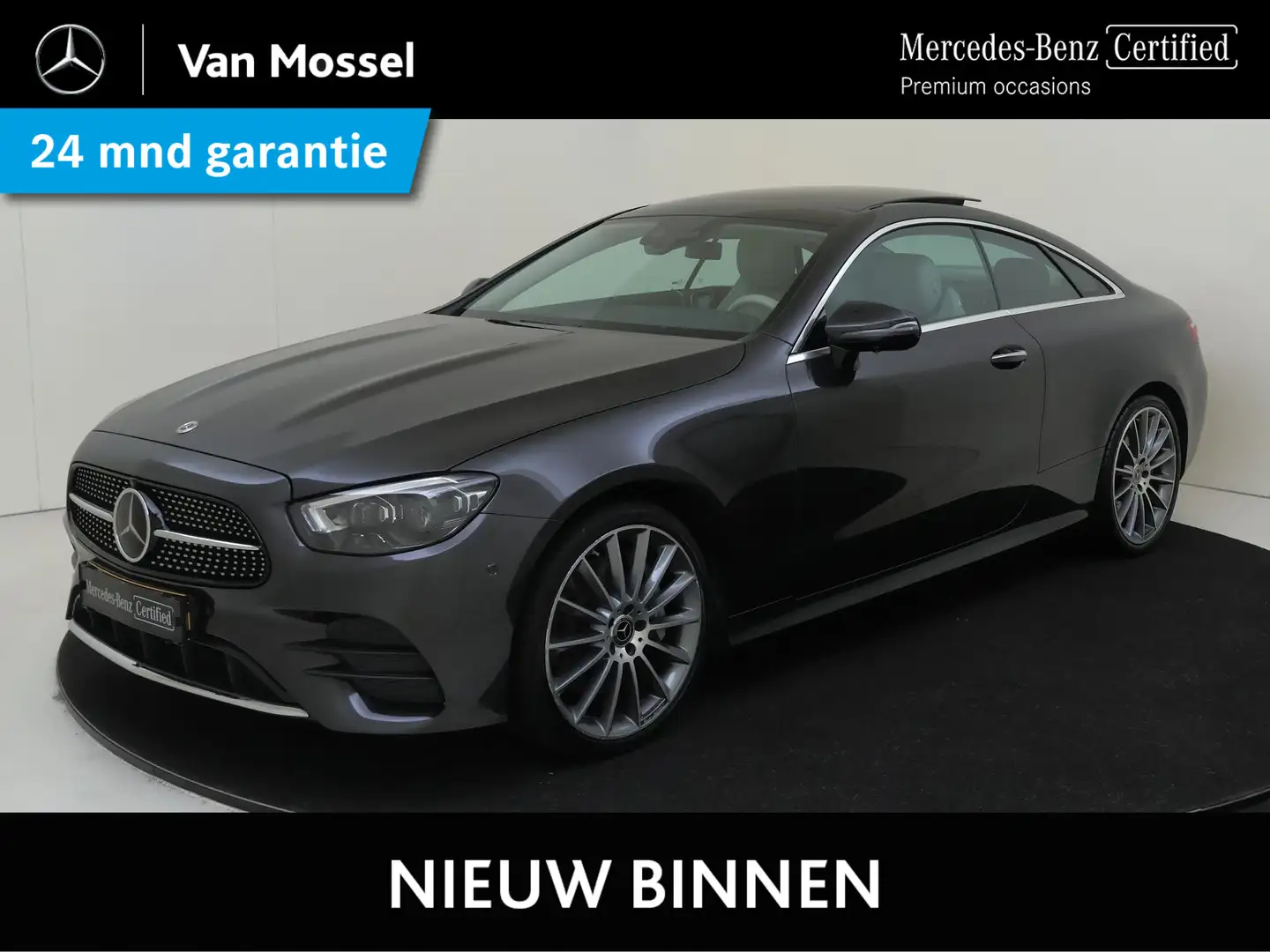 Mercedes-Benz E 450 Coupé 4MATIC AMG Line / Panoramadak/ AIRMATIC/ DIS Gris - 1