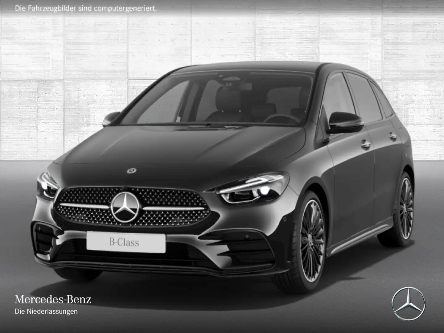Mercedes-Benz B 200 AMG+NIGHT+MULTIBEAM+KAMERA+TOTW+KEYLESS+7G Schwarz - 2