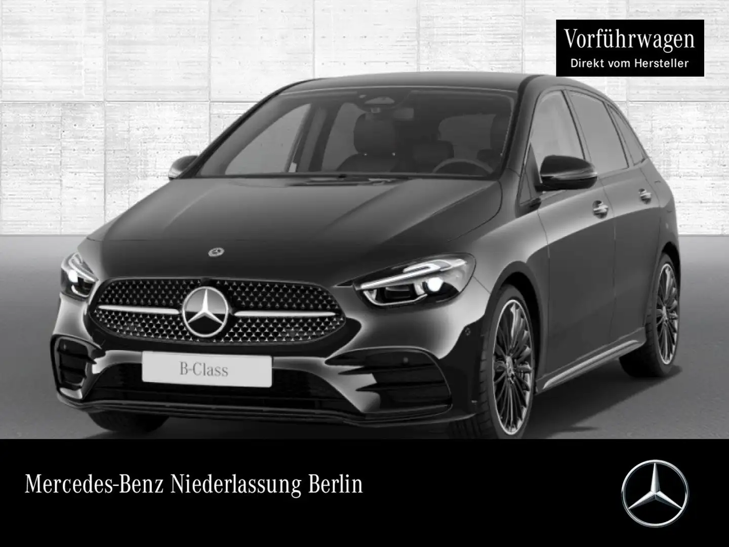 Mercedes-Benz B 200 AMG+NIGHT+MULTIBEAM+KAMERA+TOTW+KEYLESS+7G Schwarz - 1