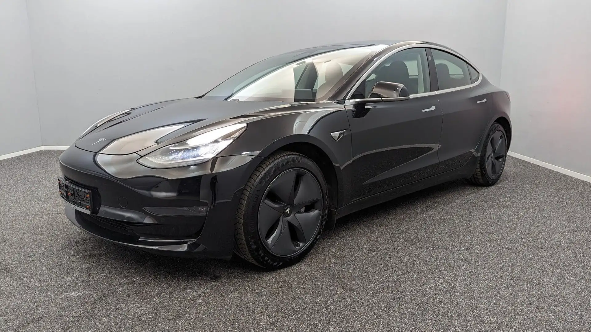Tesla Model 3 Long Range Dual AWD*PANO*BLACK/BLACK Schwarz - 1