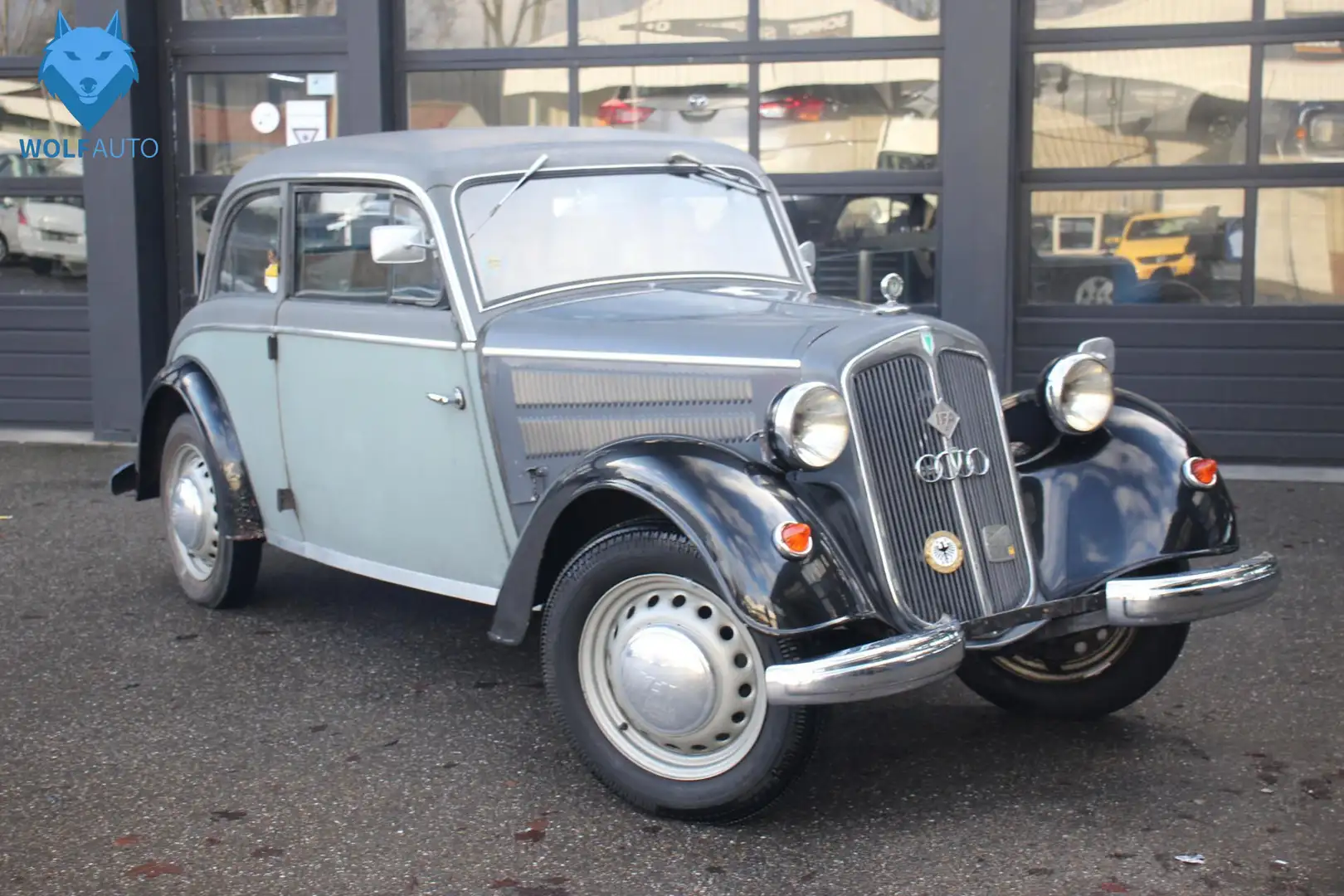 Oldtimer DKW IFA AUDI F8 1954 oldtimer auto! ZEER UNIEK 2T - 1