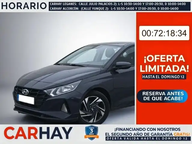 Hyundai i20 berlina con portón 1.2 MPI SLX