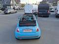 Fiat 500C 500 1.2i Lounge*CABRIO 1STE EIGENAAR AIRCO 69000KM Bleu - thumbnail 6