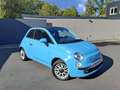 Fiat 500C 500 1.2i Lounge*CABRIO 1STE EIGENAAR AIRCO 69000KM Bleu - thumbnail 9