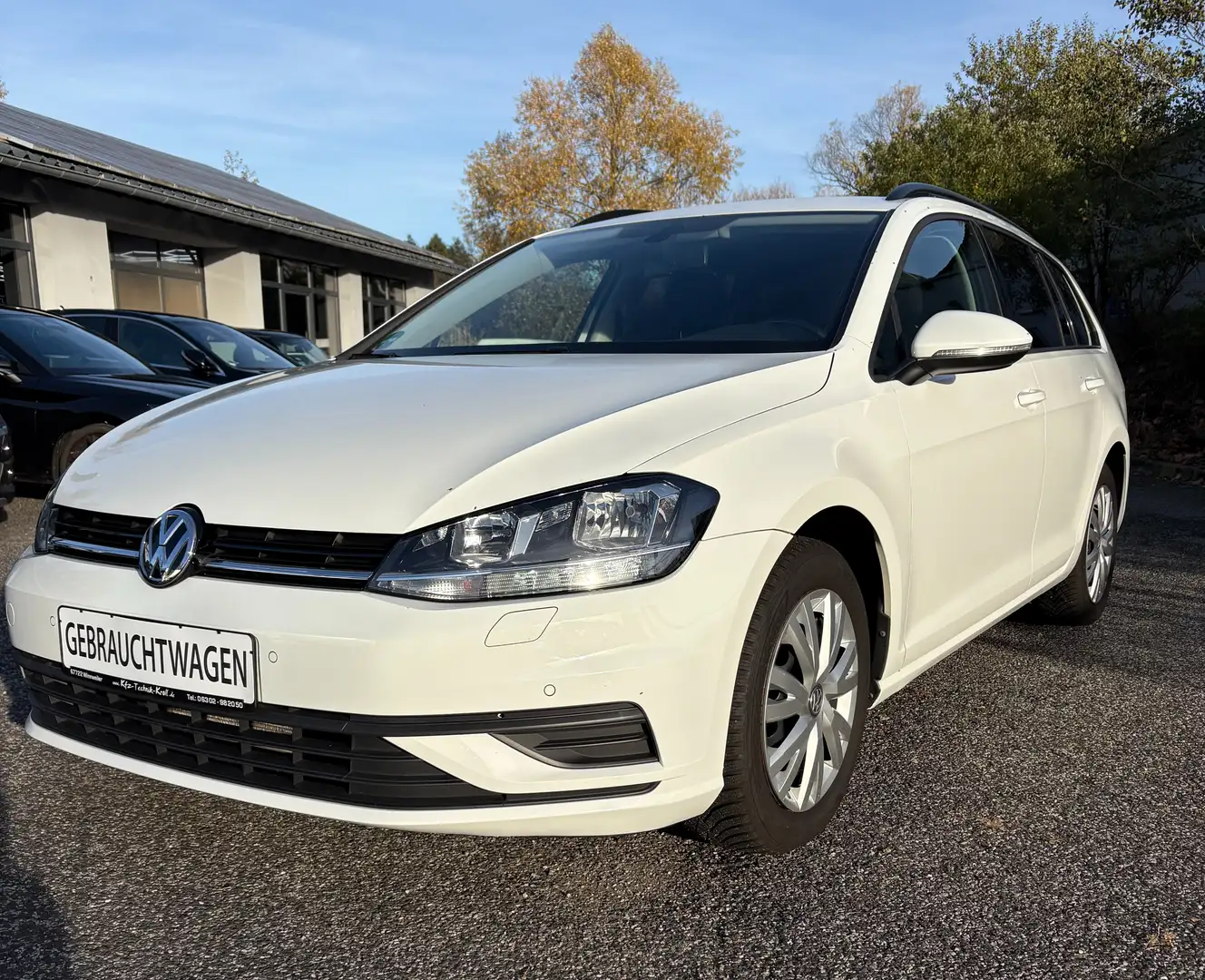 Volkswagen Golf Variant Trendline, Winterreifen, 2. Hand, Blanc - 1