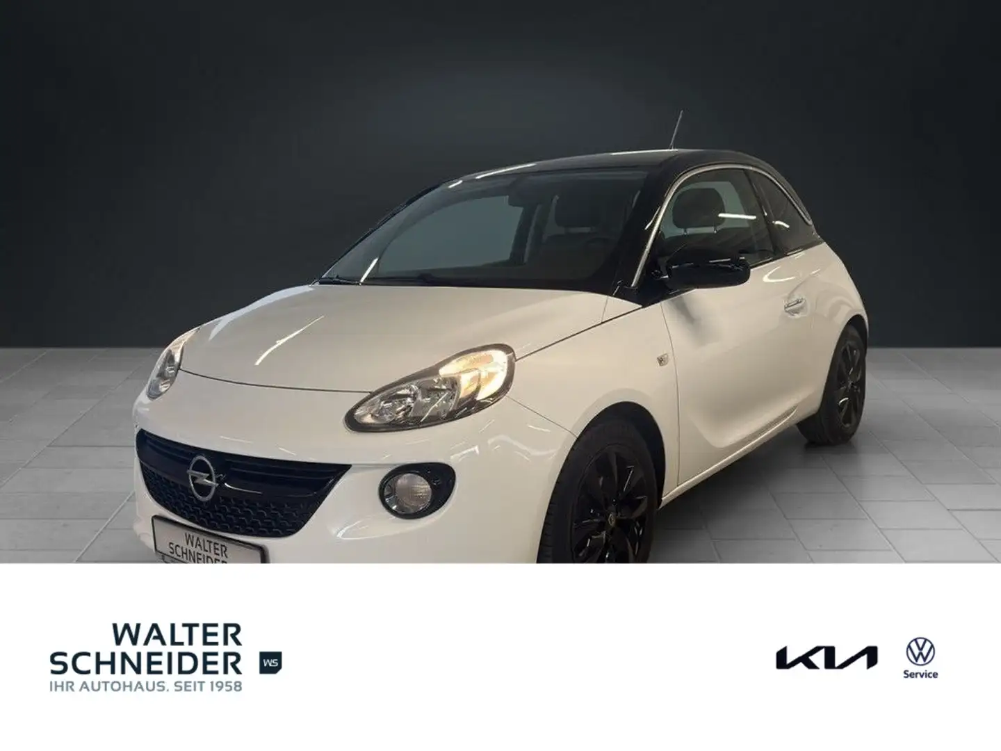 Opel Adam 120 Jahre KLIMA SHZ GRA ALU Weiß - 1
