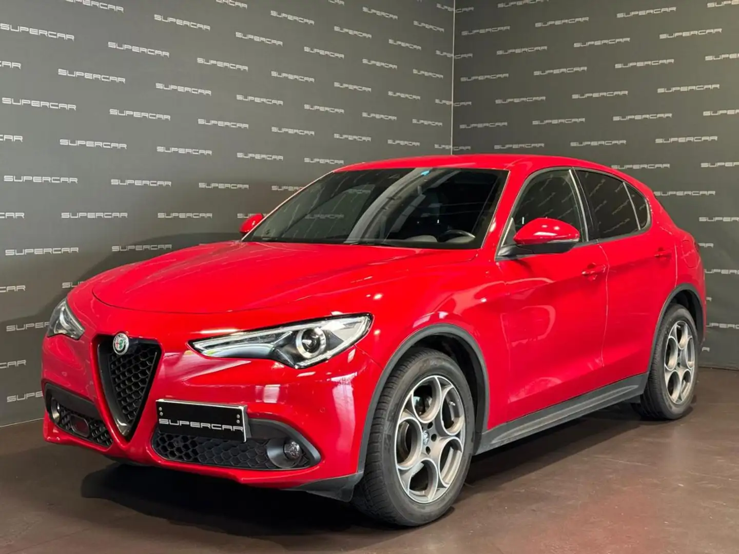 Alfa Romeo Stelvio 2.2 Turbodiesel 190 CV AT8 Q4 Sprint Red - 1