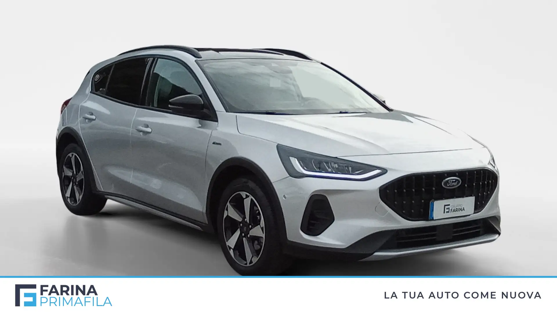 Ford Focus Active 5 porte 1.0 EcoBoost Hybrid X Argento - 2