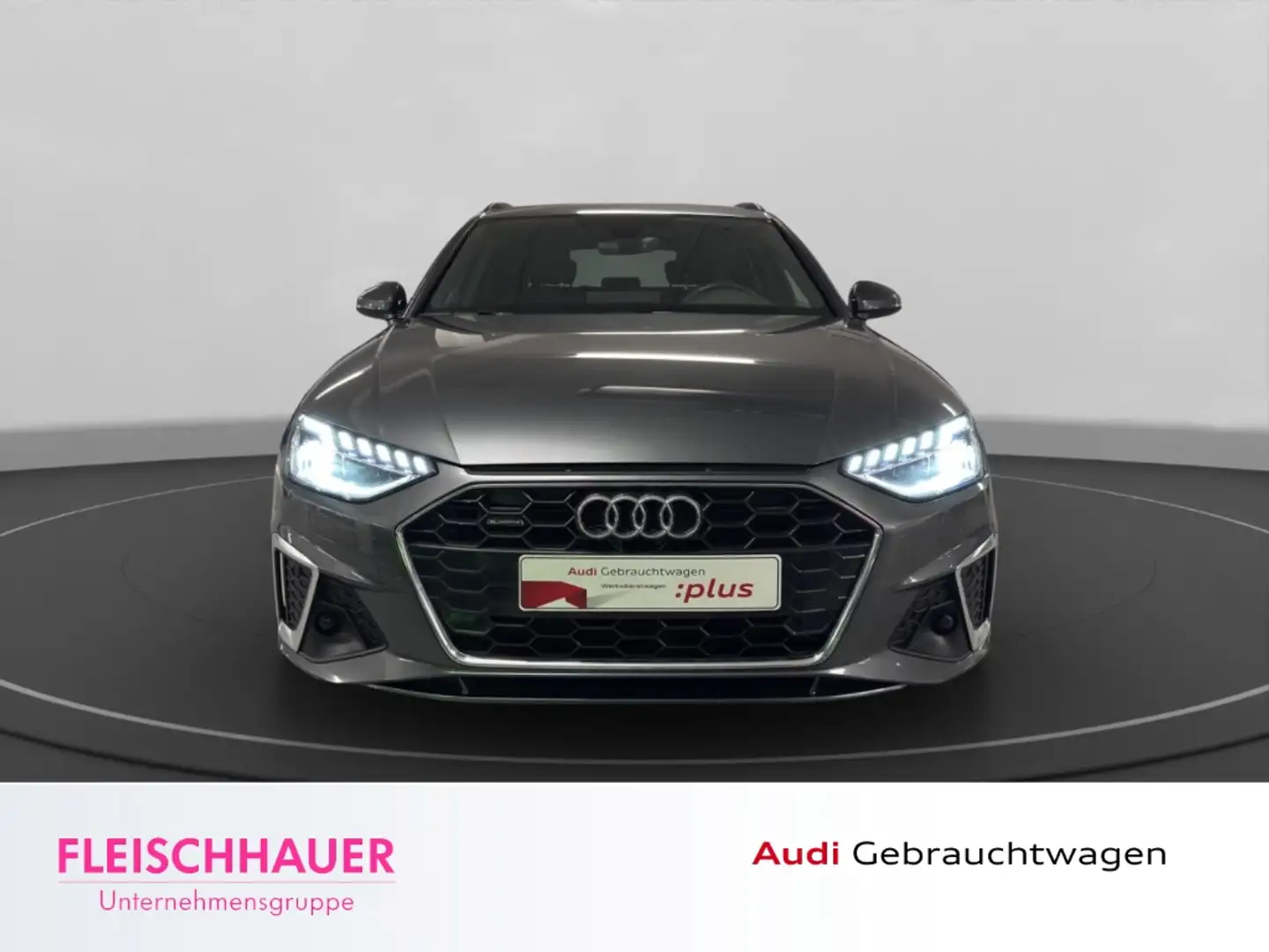 Audi A4 Avant 40 TDI qu. S line Matrix+AHK+Navi+ACC+Kamera Grau - 2
