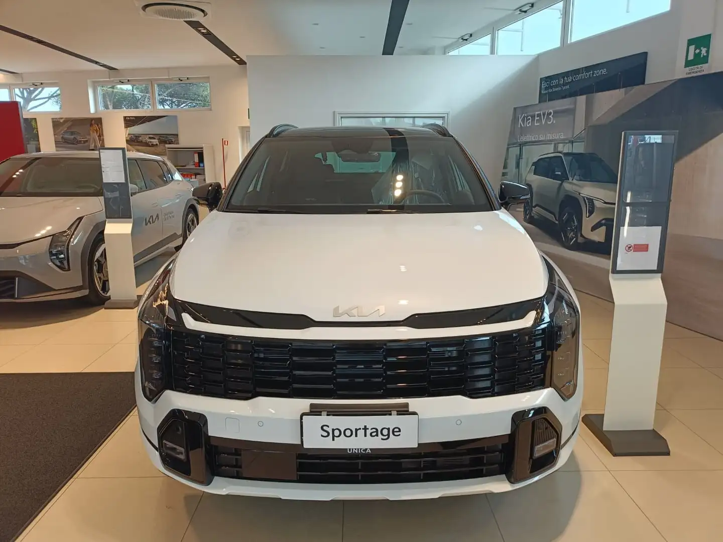 Kia Sportage Sportage V 2025 1.6 t-gdi hev GT-line Plus at6 Bianco - 1