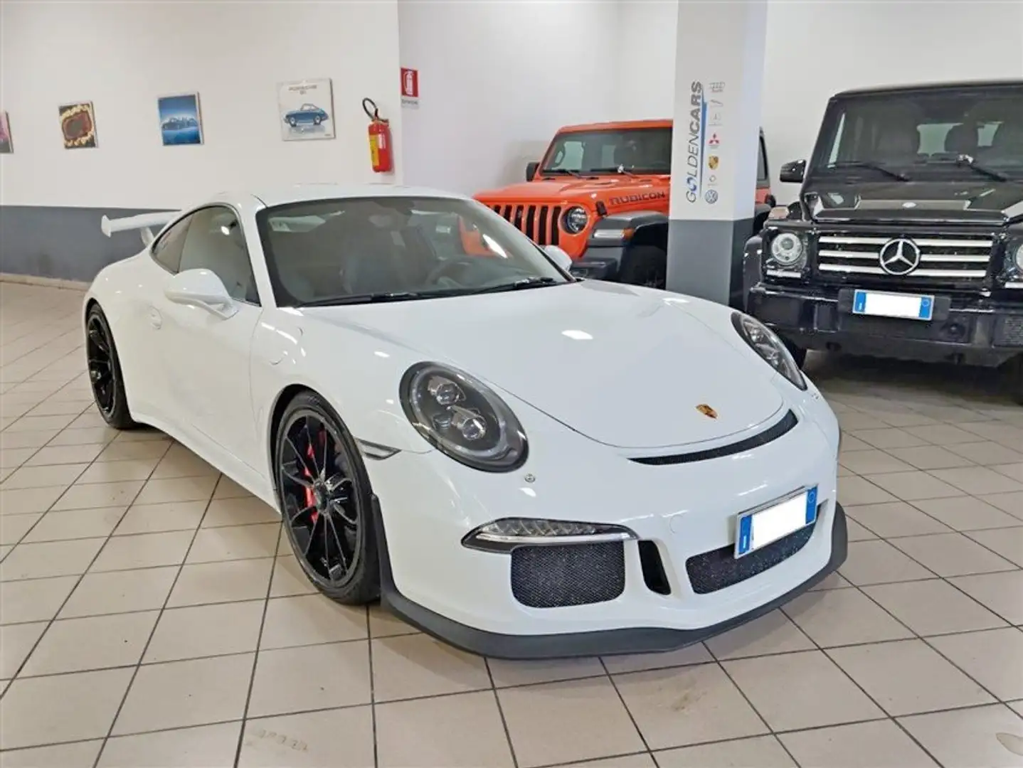 Porsche 911 911 Coupe 3.8 GT3 Bianco - 1