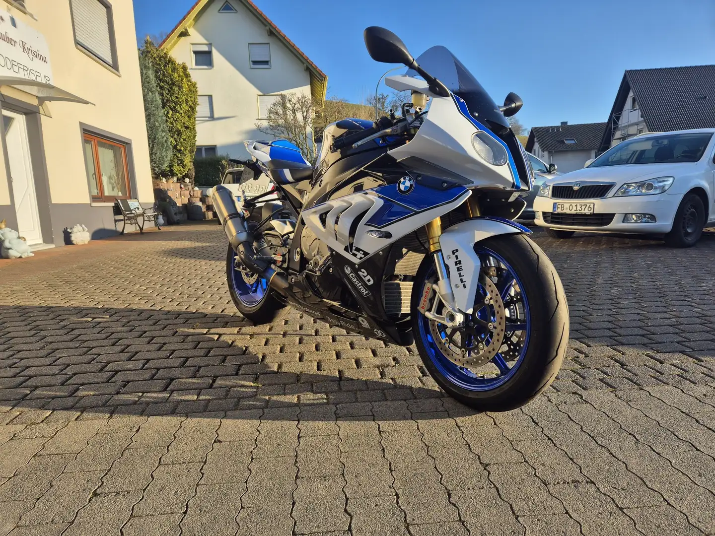 BMW HP4 BMW S1000RR HP4 COMPETITION Niebieski - 1