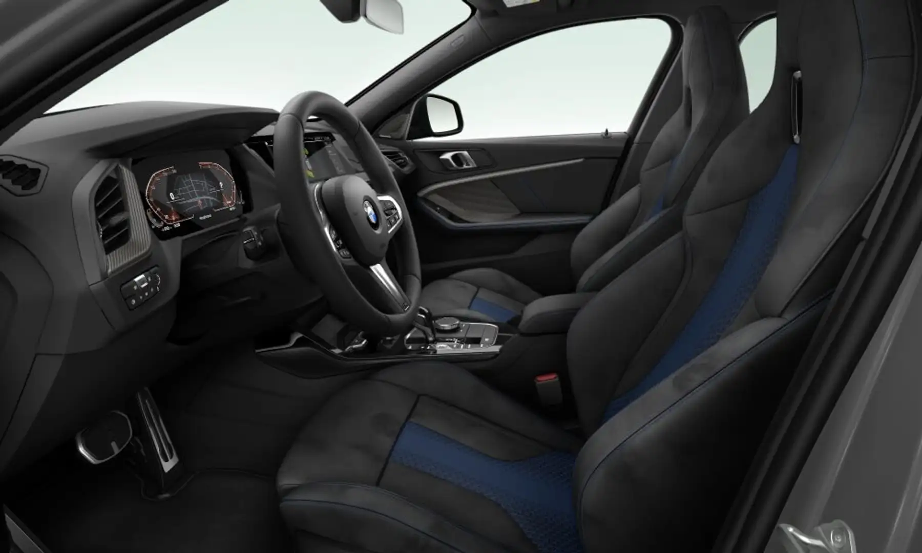 BMW 118 iA M Sport / PANO / HUD / CAM / H-K / M SEAT / ++ Noir - 2